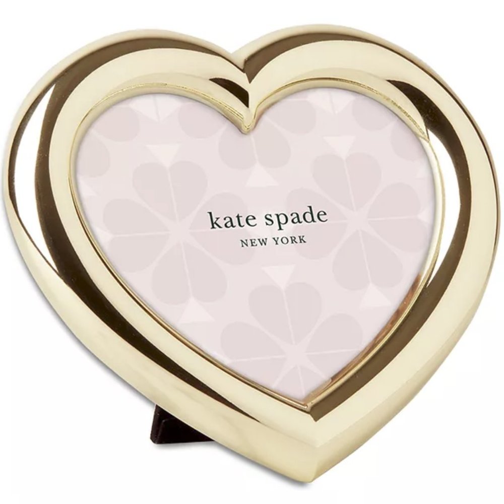 kate spade new york Gold Heart Frame